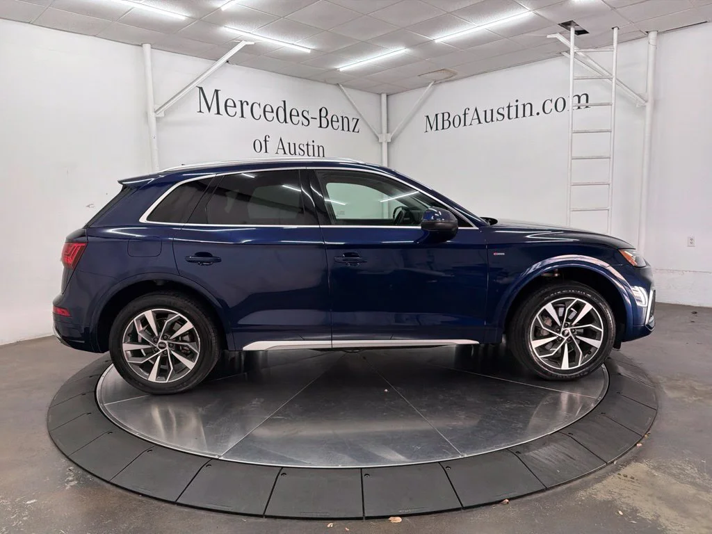 Used 2022 Blue Audi 45 S line Premium image 8