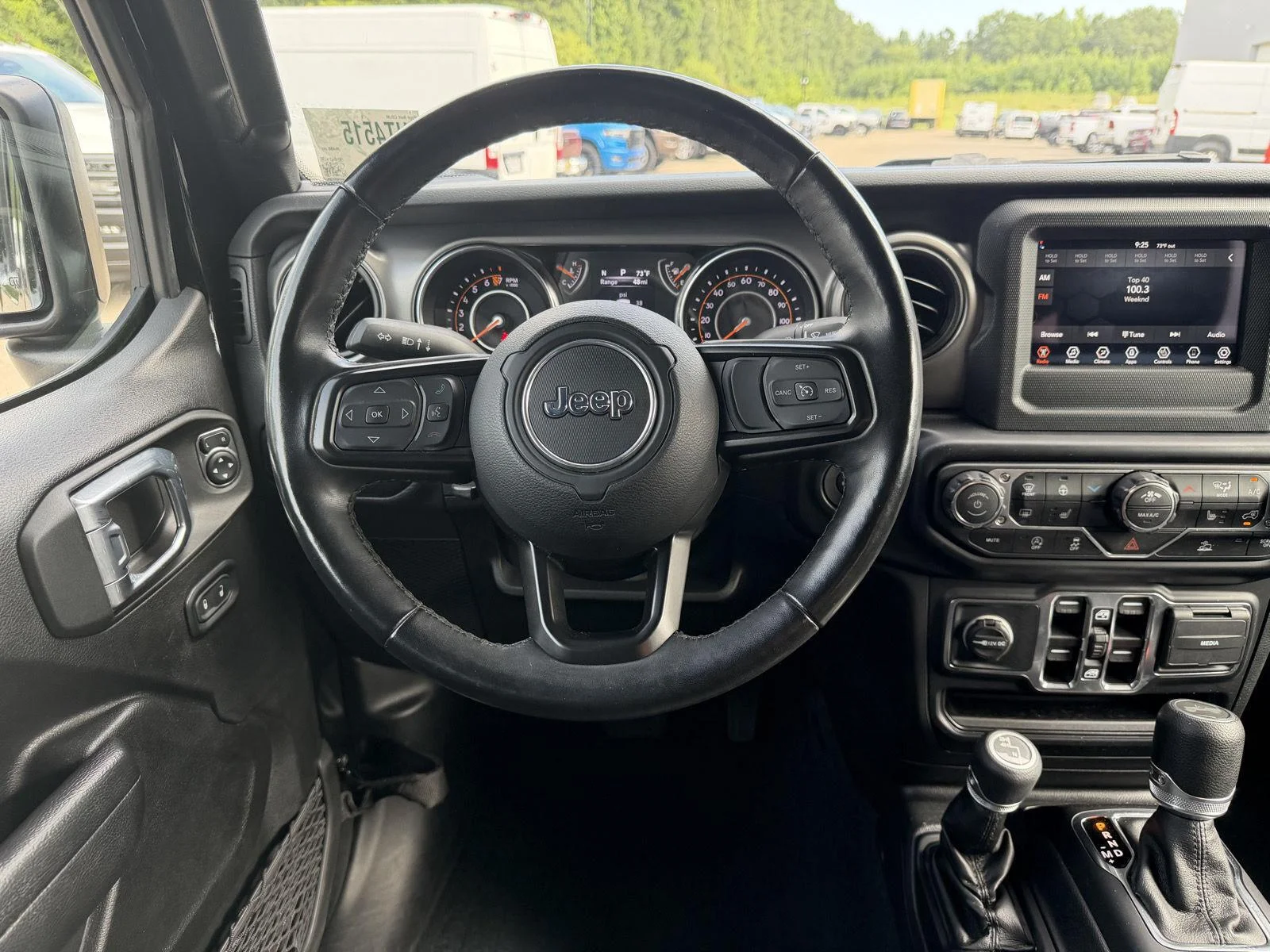 Used 2022 Black Clearcoat Jeep Unlimited Sport S image 8