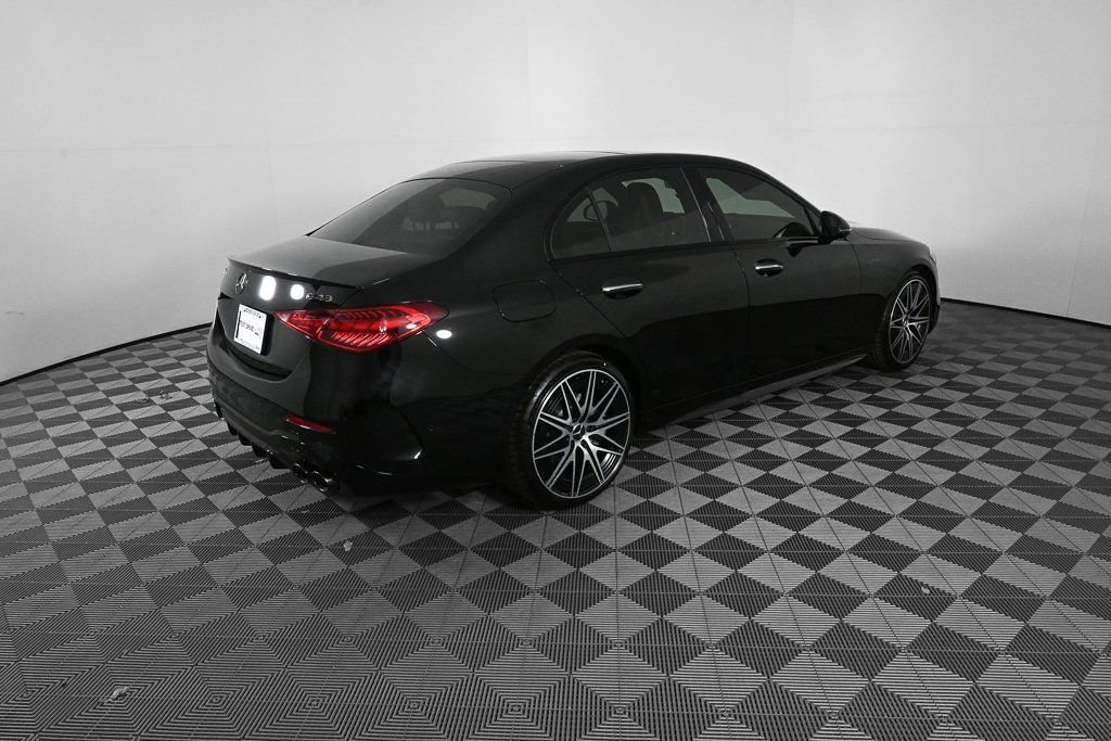 New 2026 Black Mercedes-Benz AMG® C 43 4MATIC® Sedan image 25