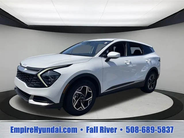Used 2024 White Kia LX image 1