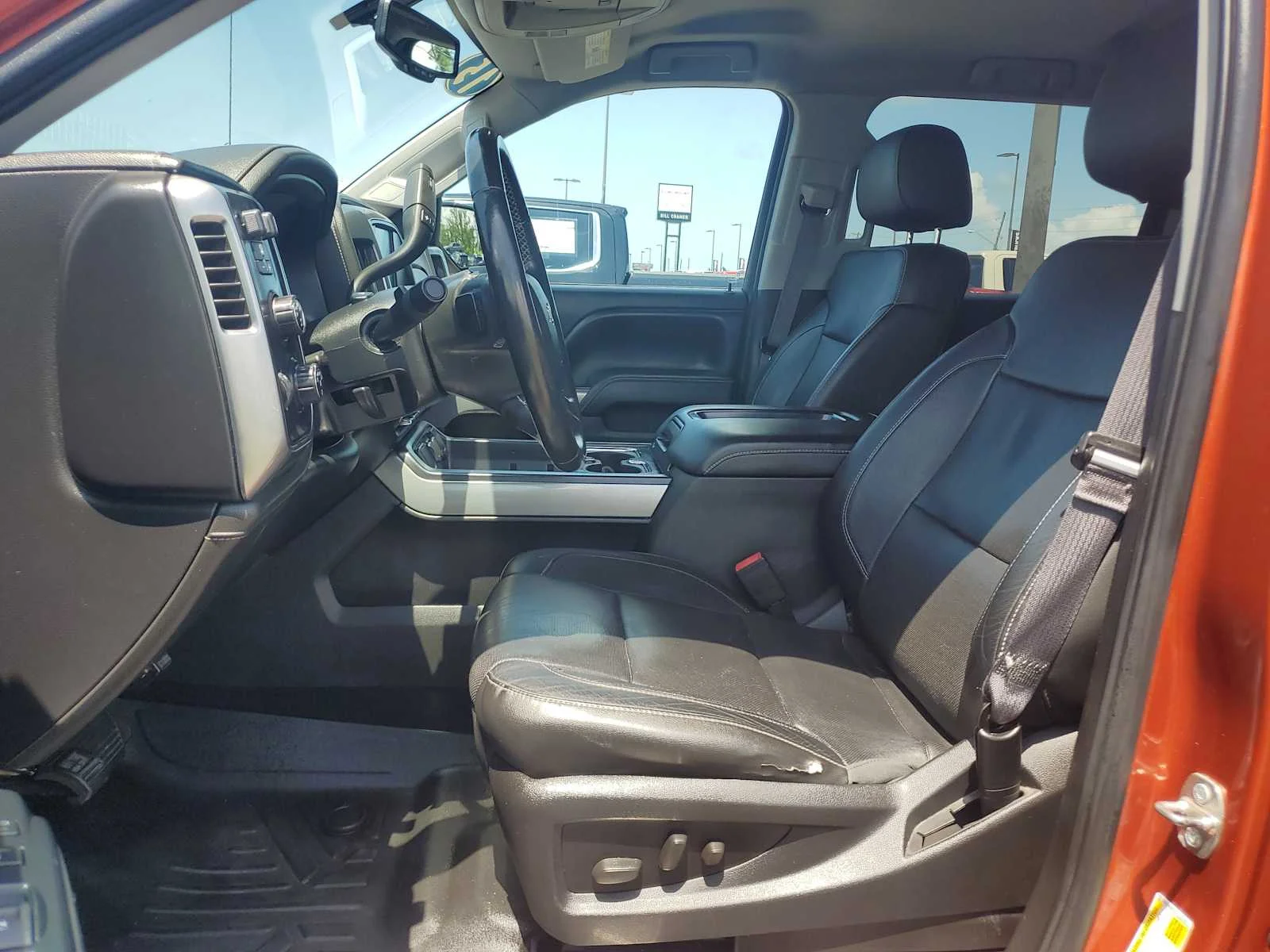 Used 2015 SUNSET ORANGE METALLIC Chevrolet LTZ image 13