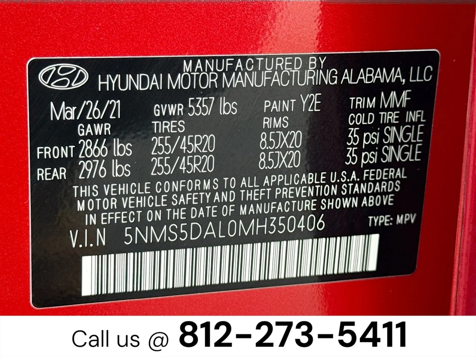 Used 2021 Red Hyundai Calligraphy image 34