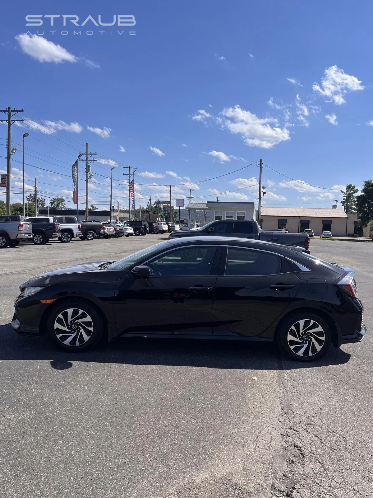 Used 2017 Crystal Black Pearl Honda LX image 7