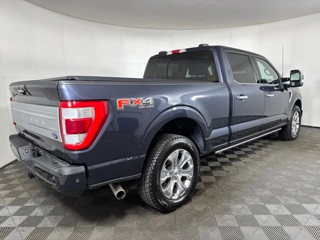 Used 2022 Quartz Metallic Ford Platinum image 3