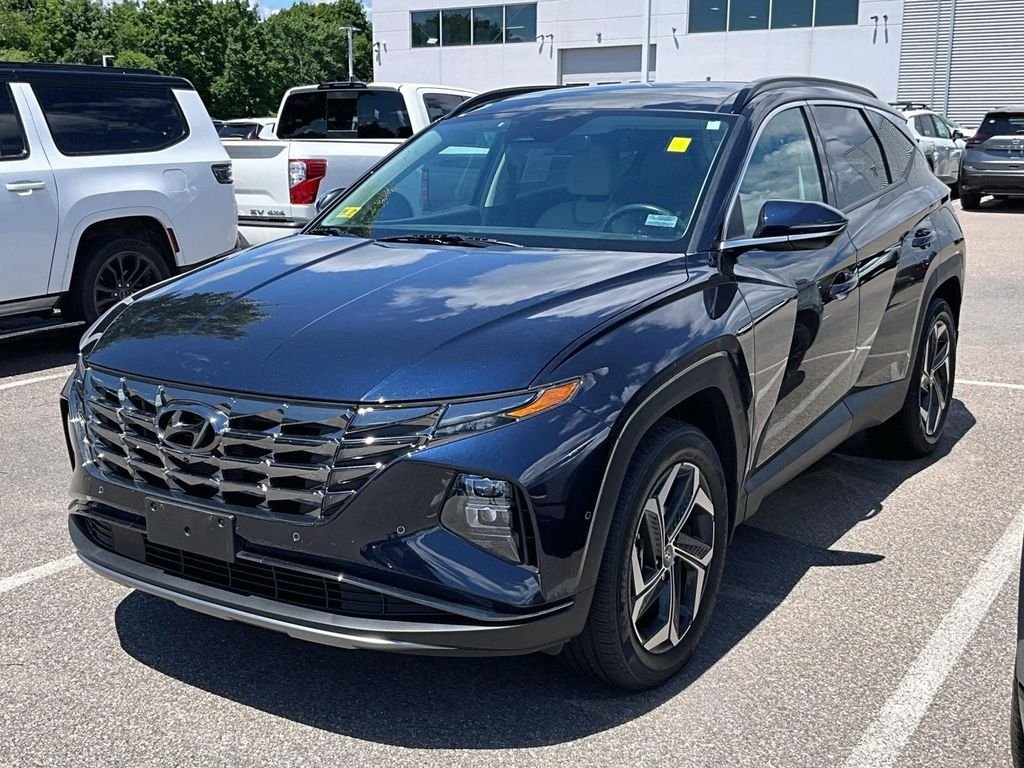 Used 2024 Blue Hyundai Limited image 3