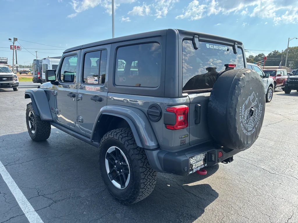 Used 2021 Sting Gray Clearcoat Jeep Unlimited Rubicon image 7