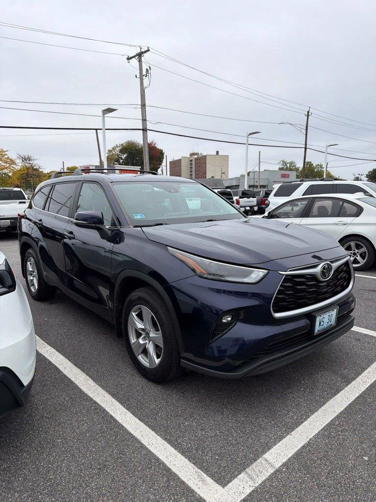 Used 2023 Blue Toyota LE image 1