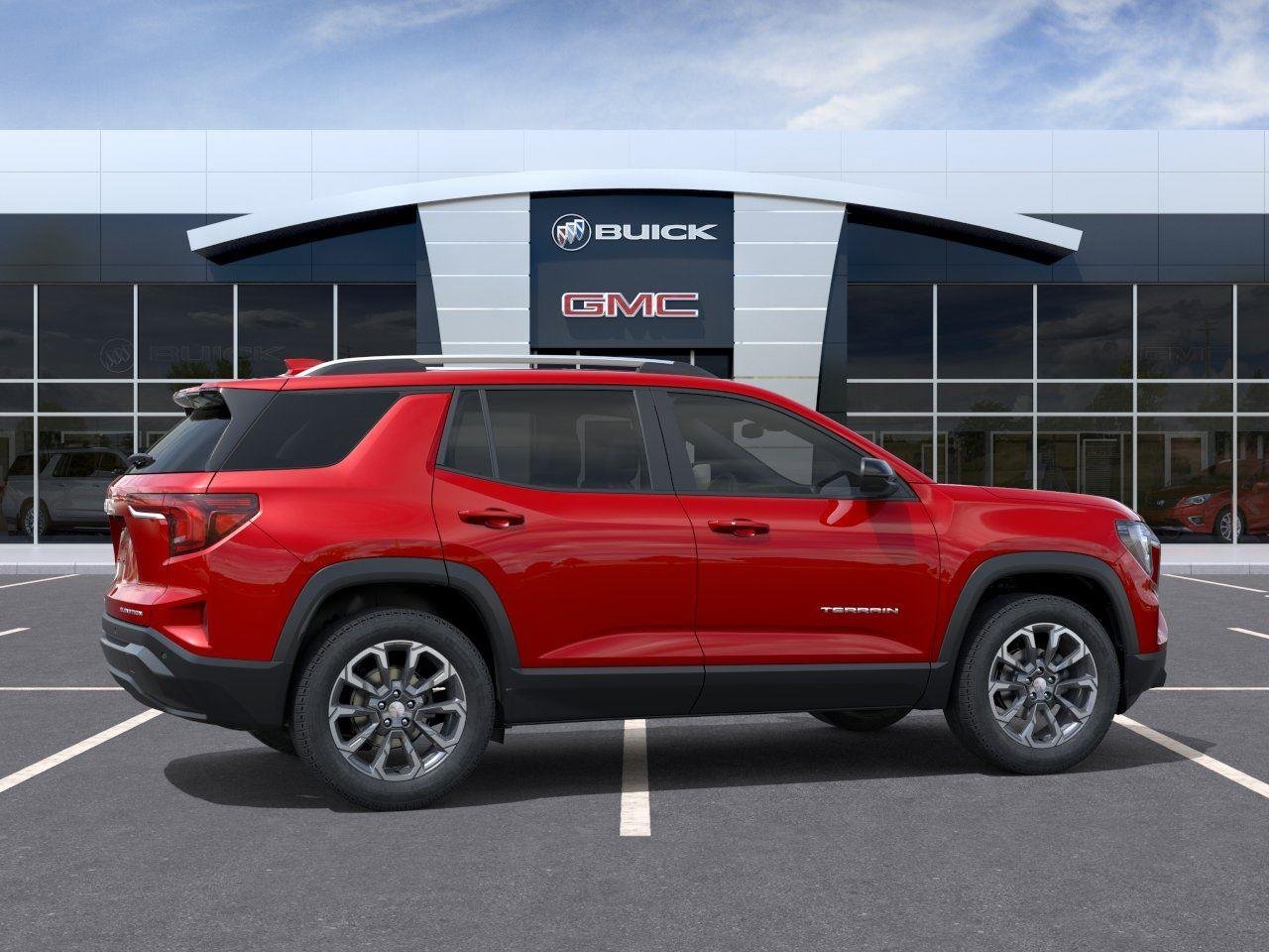 New 2027 Volcanic Red Tintcoat GMC Elevation image 5