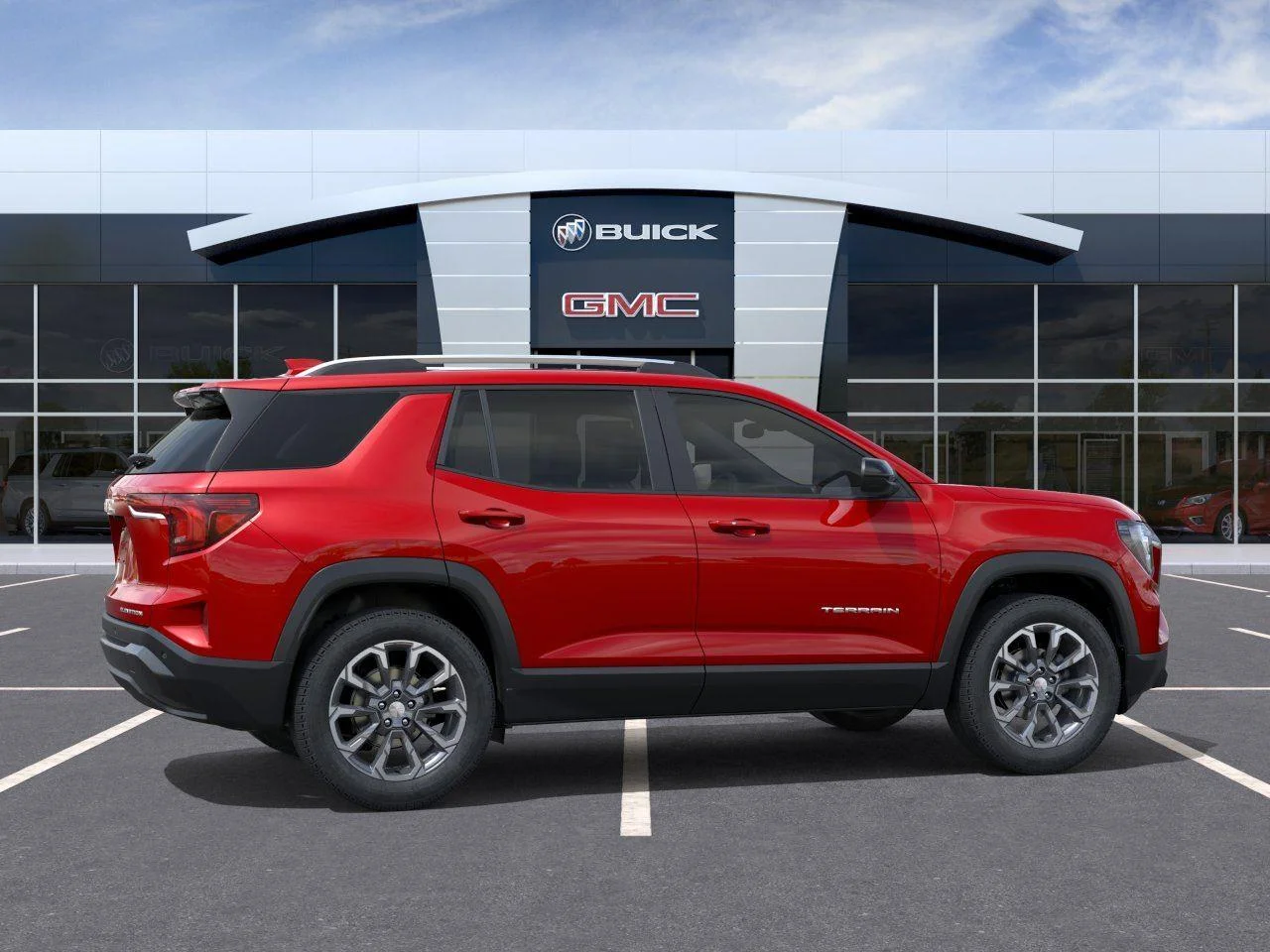 New 2027 Volcanic Red Tintcoat GMC Elevation image 5