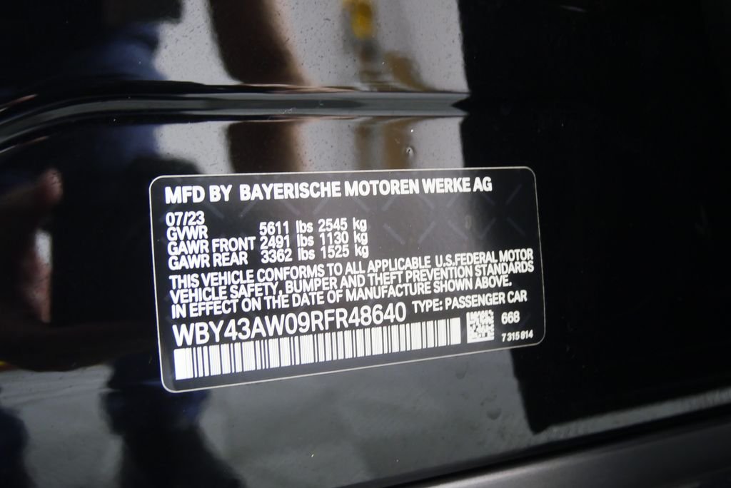 Certified Used 2024 Jet Black BMW eDrive35 image 28