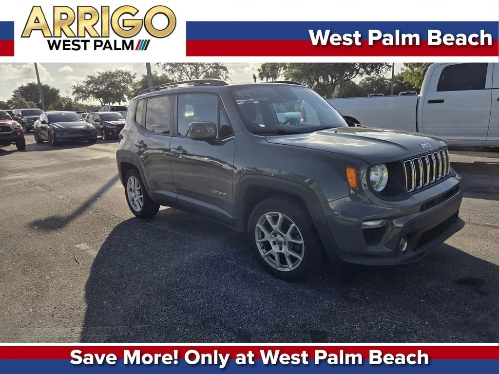 Used 2021 Sting-Gray Clearcoat Jeep Latitude image 1
