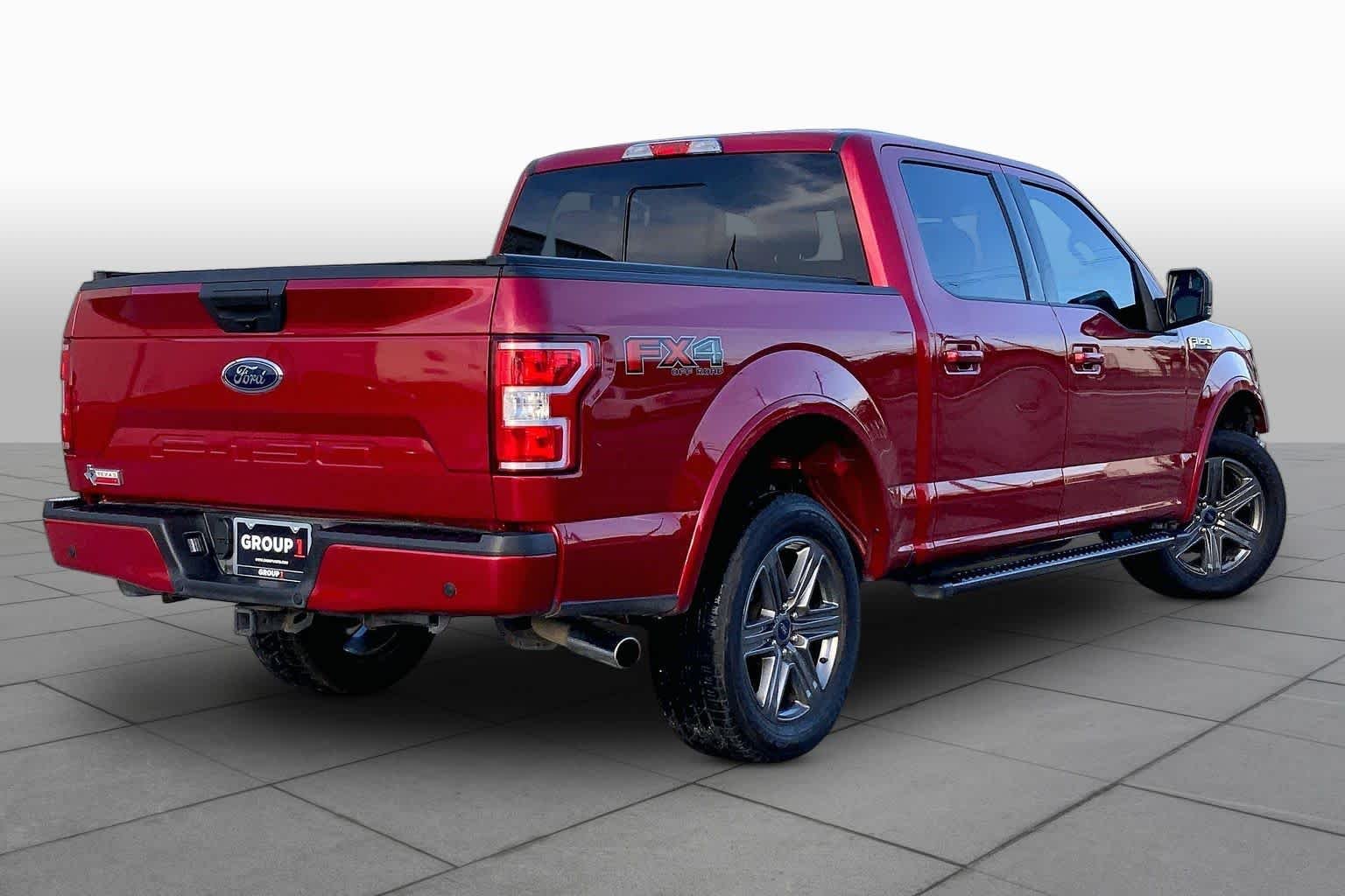 Used 2020 Rapid Red Metallic Tinted Clearcoat Ford XLT image 13