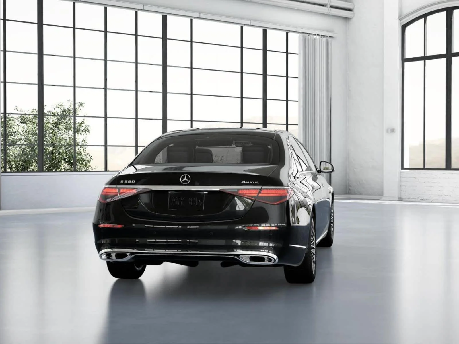 New 2026 Obsidian Black Metallic Mercedes-Benz S 580 image 23