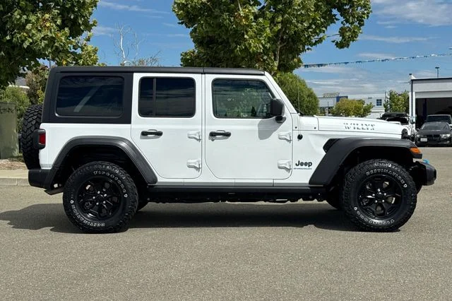 Used 2023 White Jeep Willys 4xe image 3