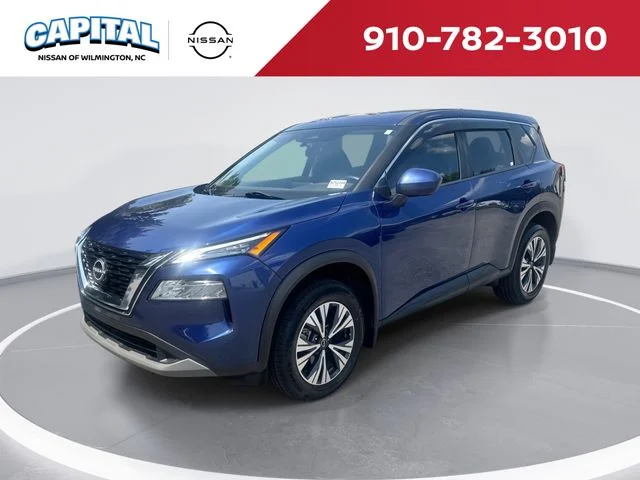 Used 2023 Blue Nissan SV image 1