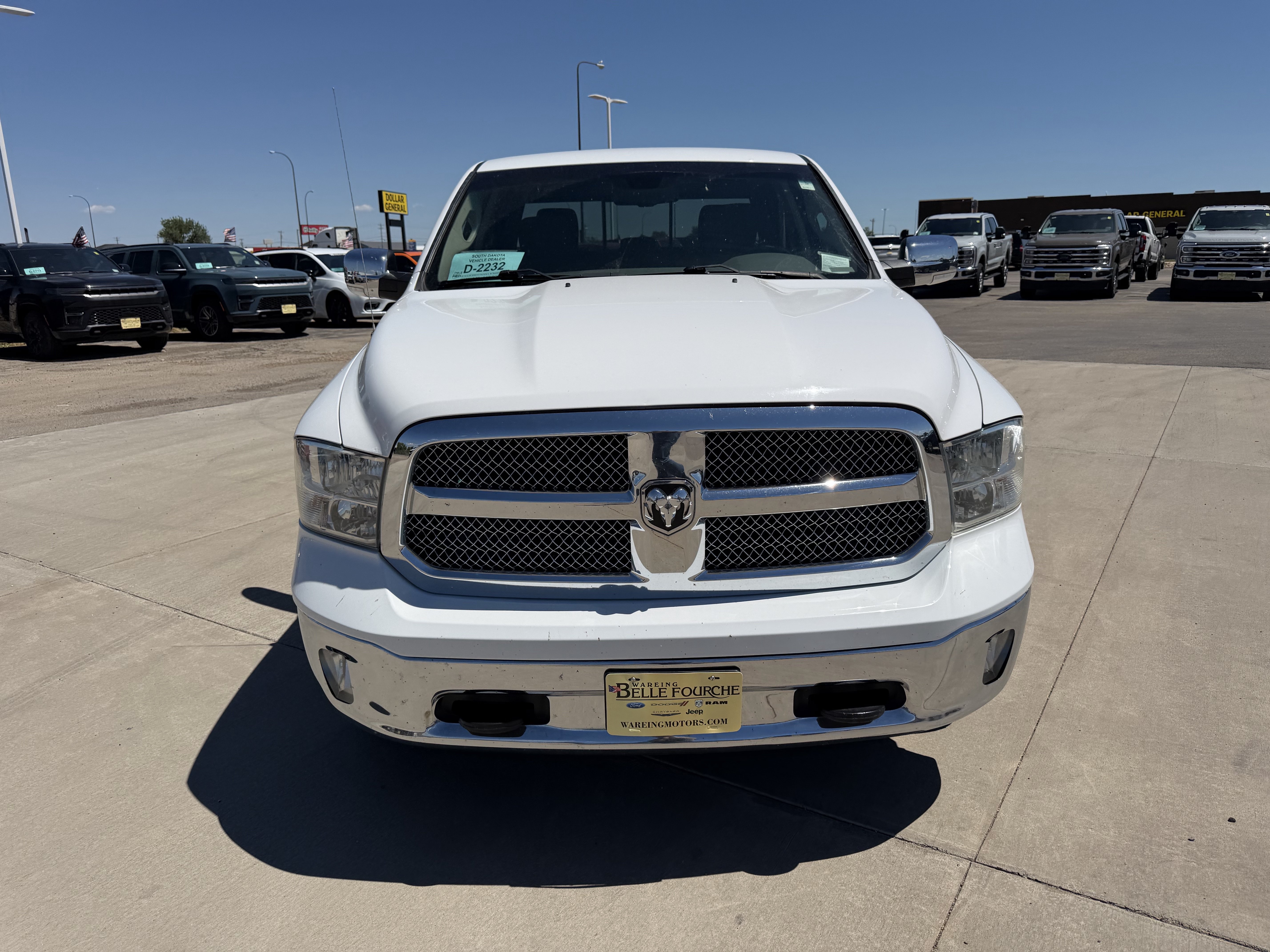 Used 2018 Bright White Clearcoat Ram Harvest image 2