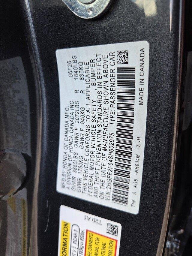 Used 2025 Meteorite Gray Metallic Honda Sport image 32