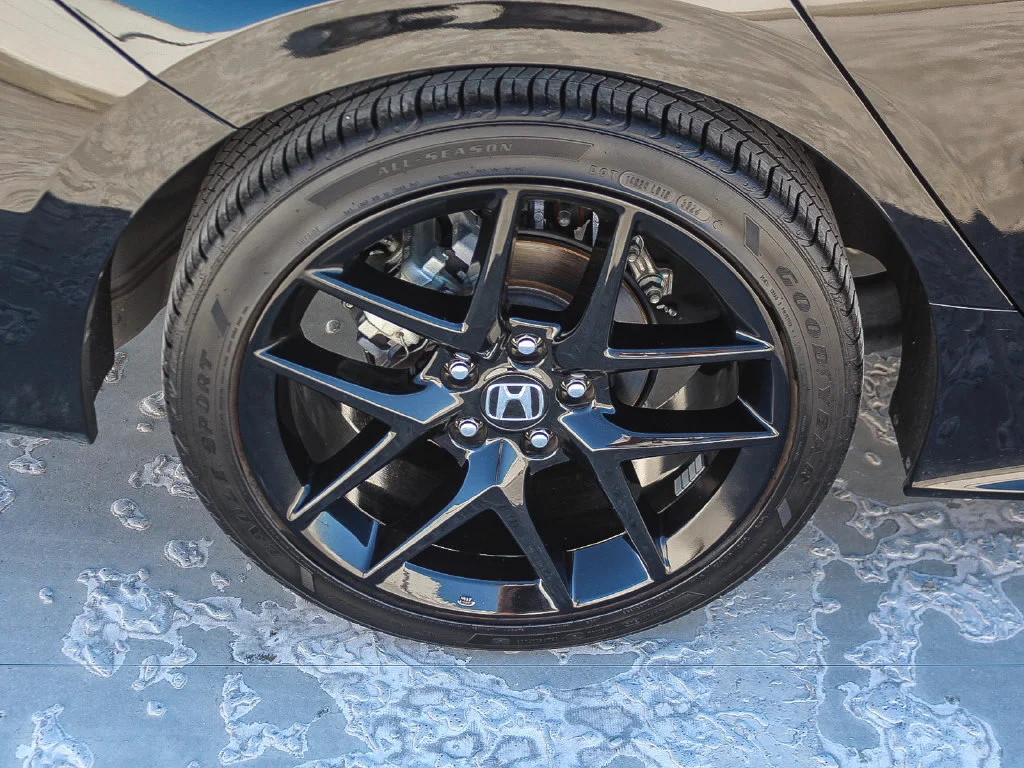 Certified Used 2025 Crystal Black Pearl Honda Sport image 9