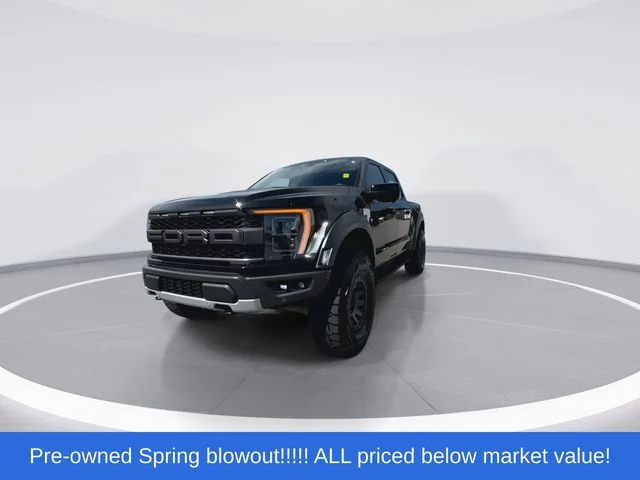 Used 2022 Black Ford Raptor image 3