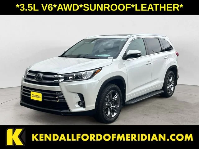 Used 2019 White Toyota Limited Platinum image 1