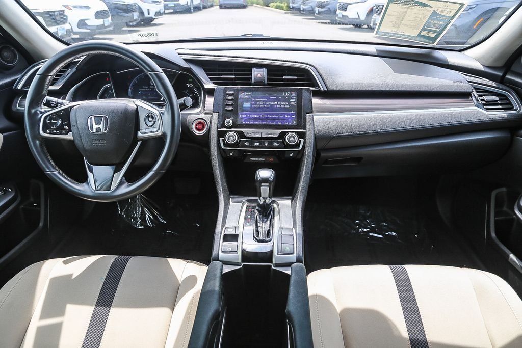 Used 2021 Platinum White Pearl Honda EX image 12