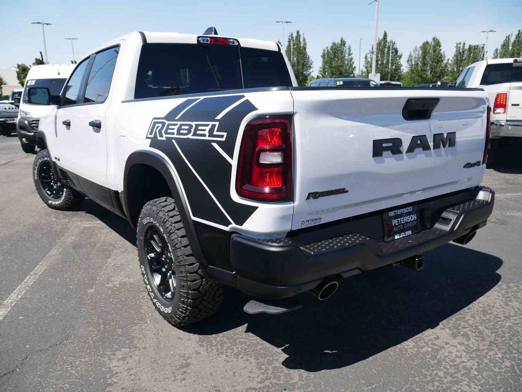 New 2026 Bright White Clear-Coat Exterior Paint RAM REBEL image 21