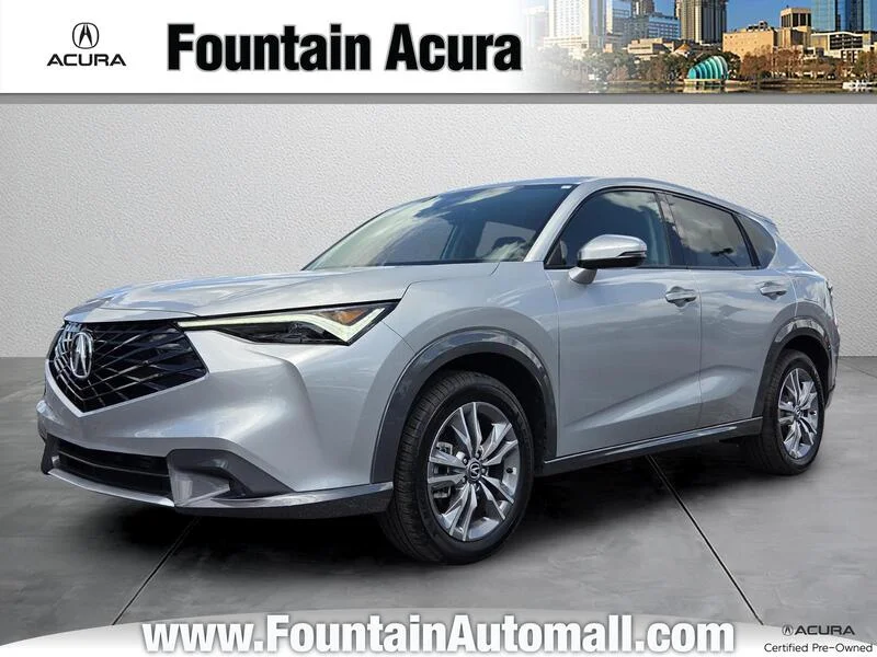 Used 2025 Solar Silver Metallic Acura FWD image 1
