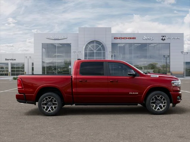 New 2026 Molten Red Pearl-Coat Exterior Paint RAM Laramie image 47