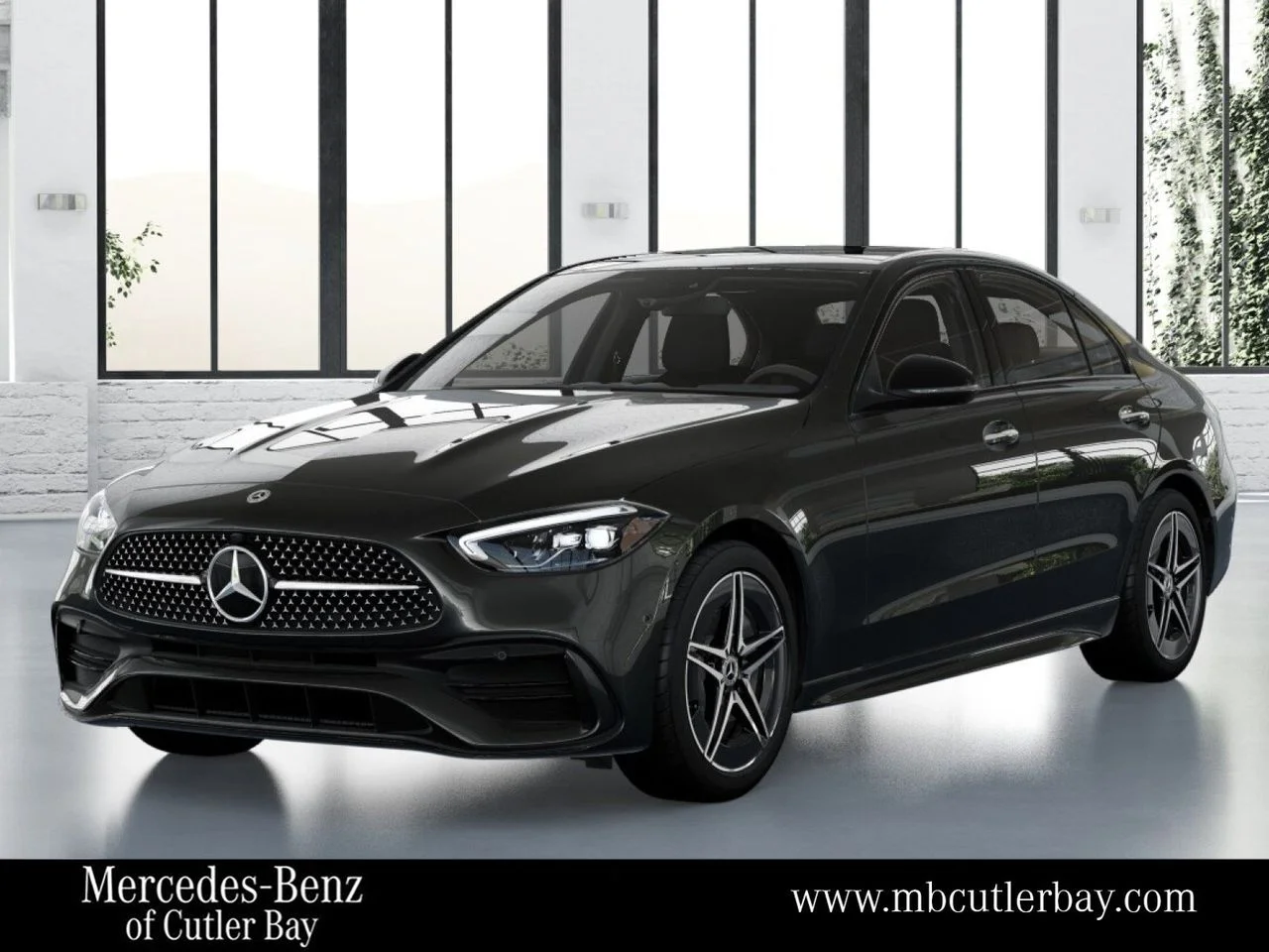 New 2026 Graphite Grey Metallic Mercedes-Benz C 300 image 1