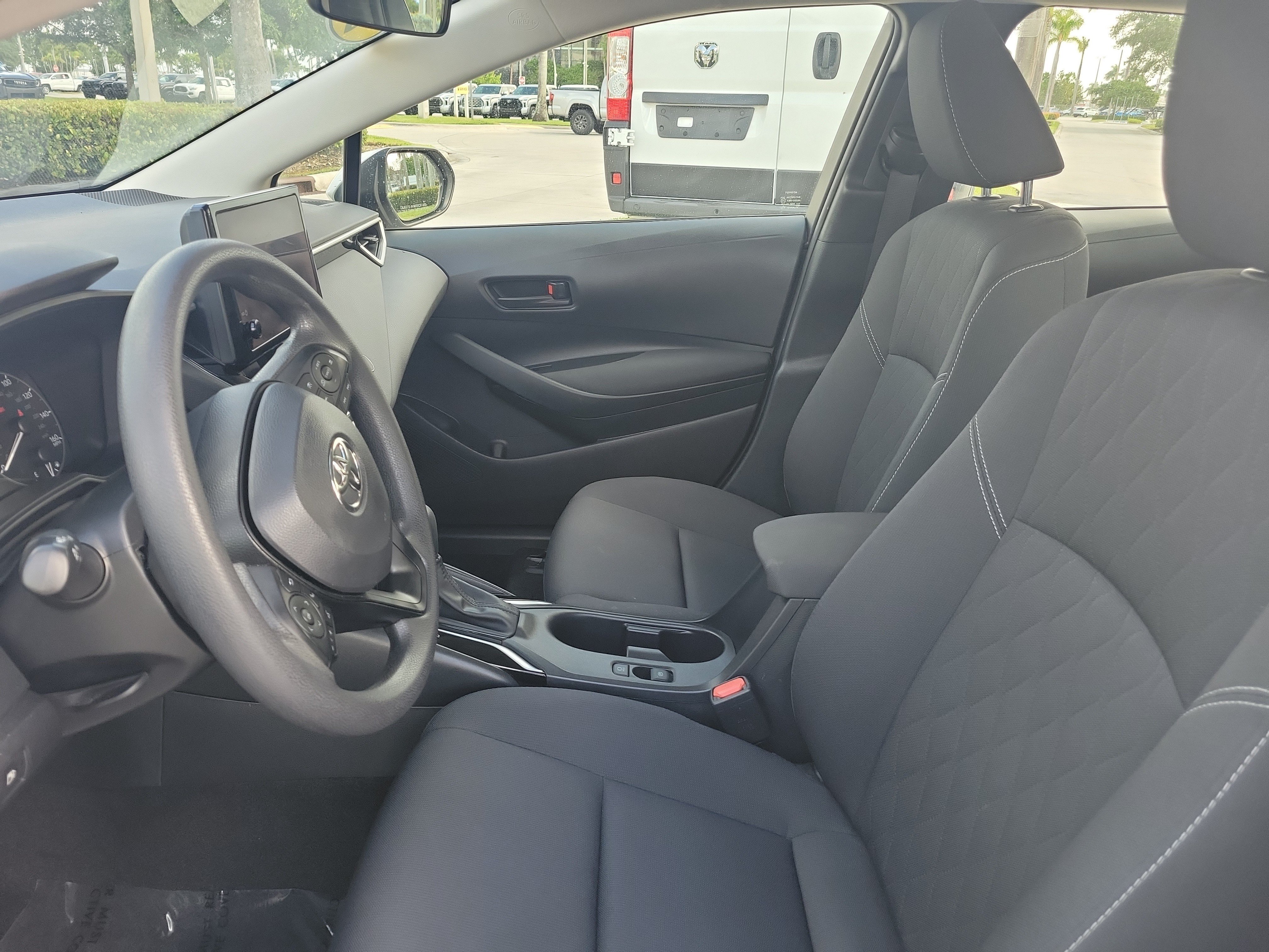 Used 2024 Classic Silver Metallic Toyota Hybrid LE image 22