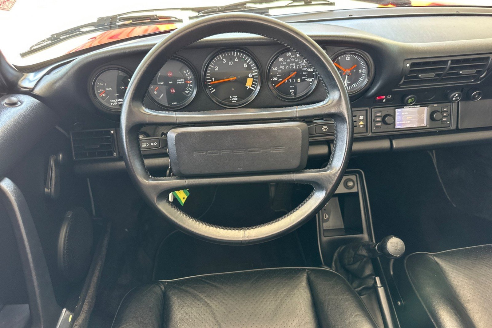 Used 1989 GUARDS RED Porsche Speedster image 13