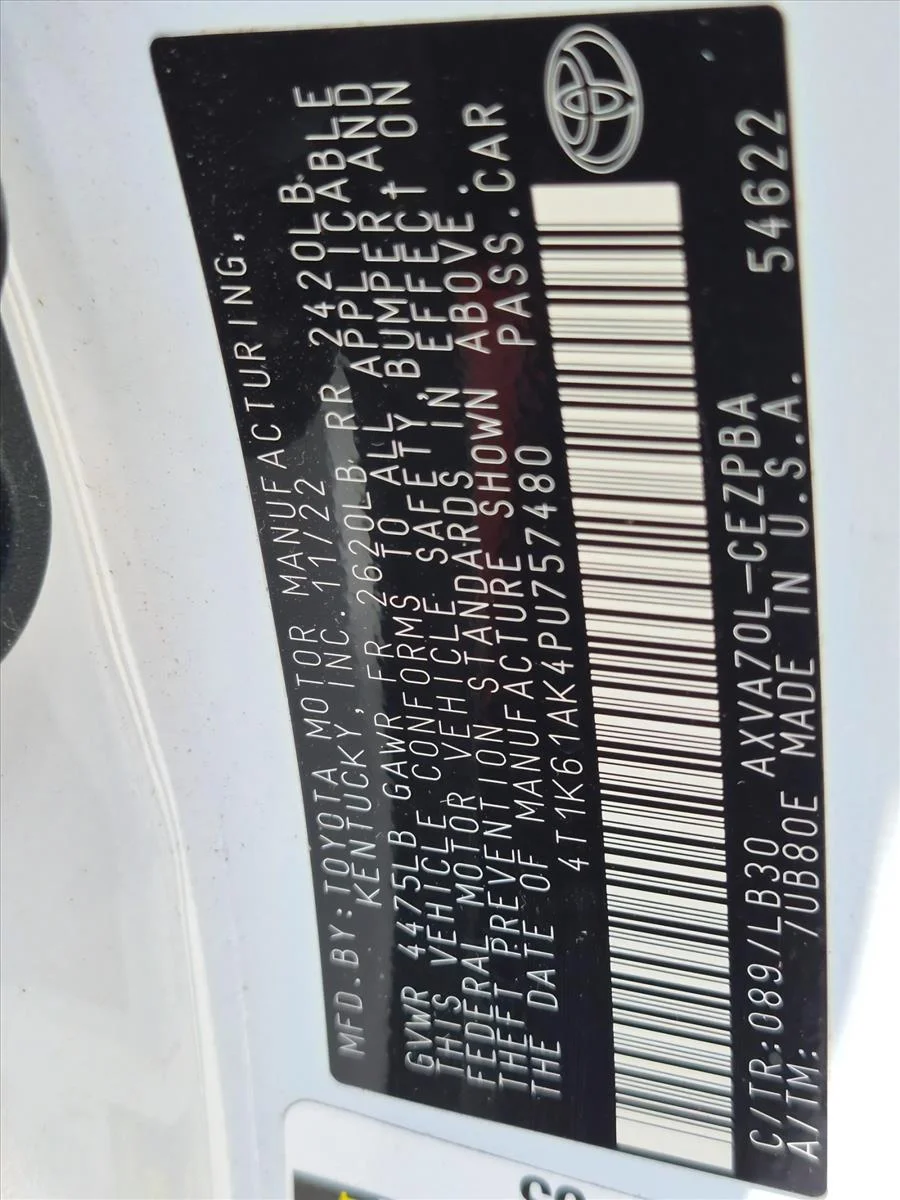 Used 2023 Wind Chill Pearl Toyota XSE image 24