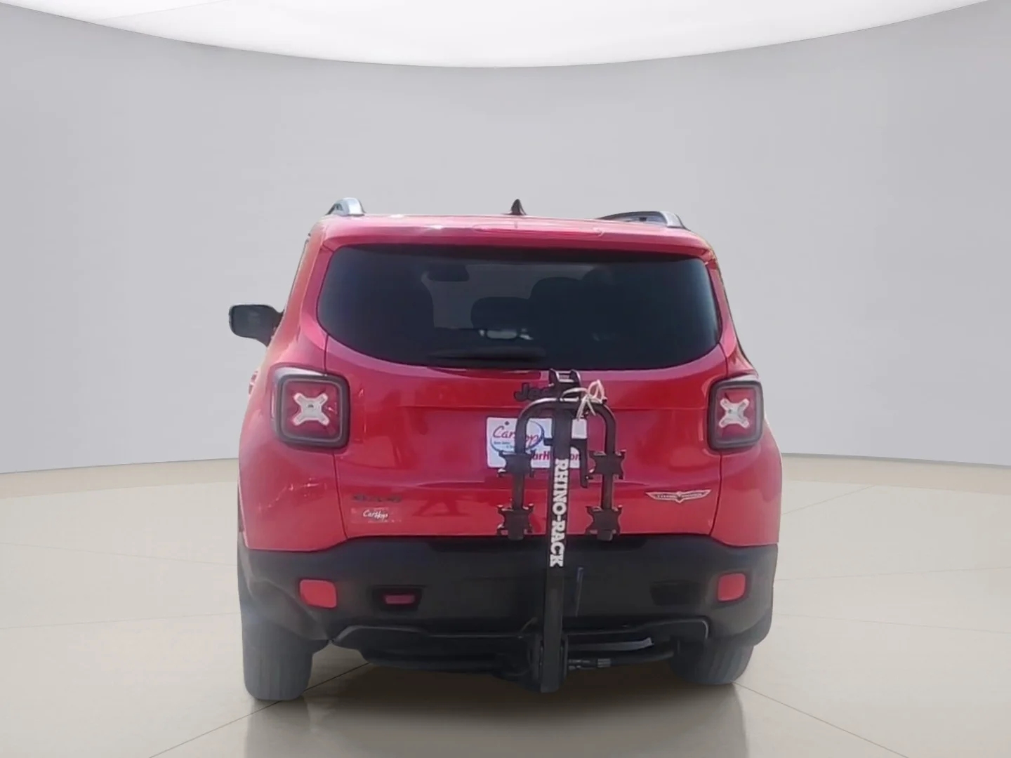Used 2015 Red Jeep TRAILHAWK image 4