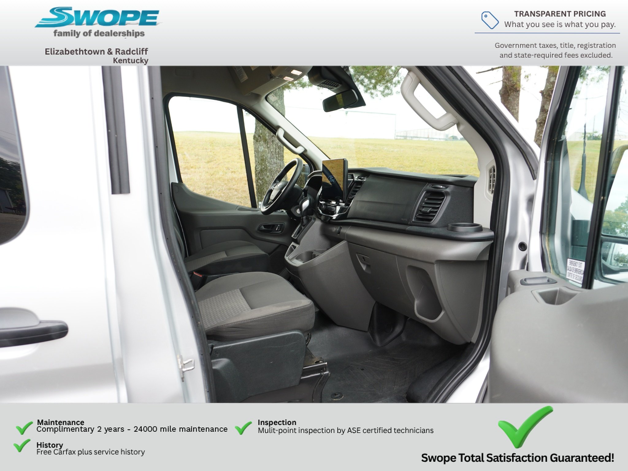 Used 2024 Ingot Silver Metallic Ford XLT image 10