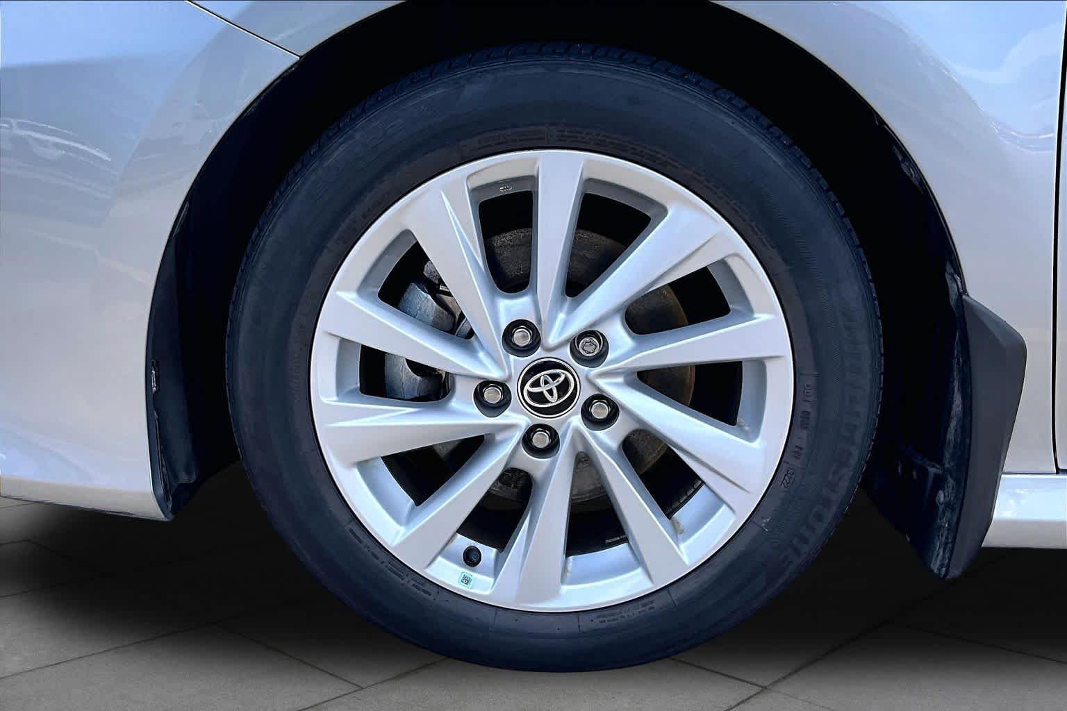 Used 2023 Celestial Silver Metallic Toyota LE image 11