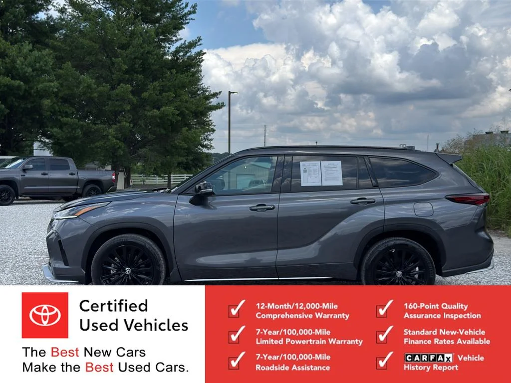Certified Used 2024 Magnetic Gray Metallic Toyota XSE image 6