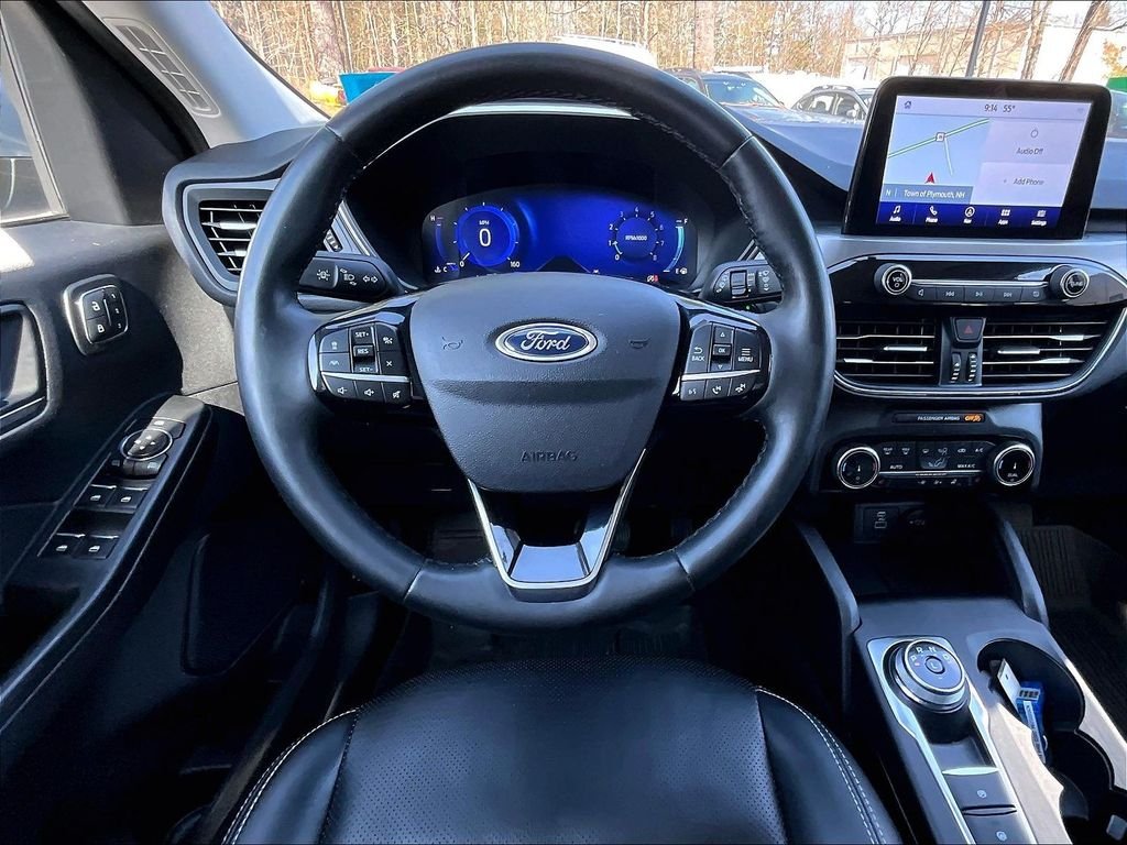 Used 2022 Blue Silver Metallic Ford Titanium image 17