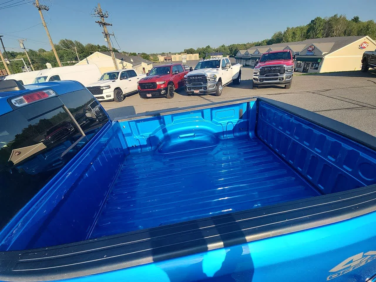 Used 2021 Hydro Blue Pearlcoat Ram Big Horn image 17