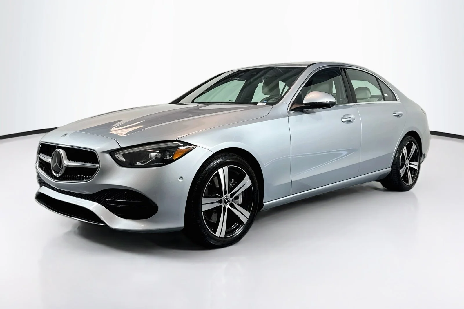 Used 2024 Cirrus Silver Metallic Mercedes-Benz C 300 image 1