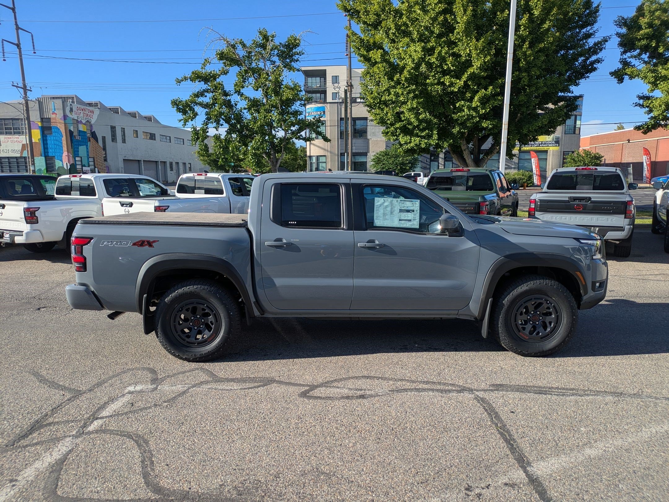 New 2026 Boulder Gray Pearl Nissan Crew Cab PRO-4X® image 2