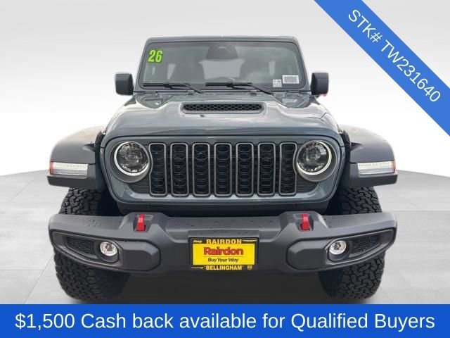 New 2026 Anvil Clear-Coat Exterior Paint Jeep Rubicon image 2