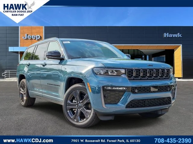 New 2027 Steel Blue Paint Jeep Limited Reserve image 1