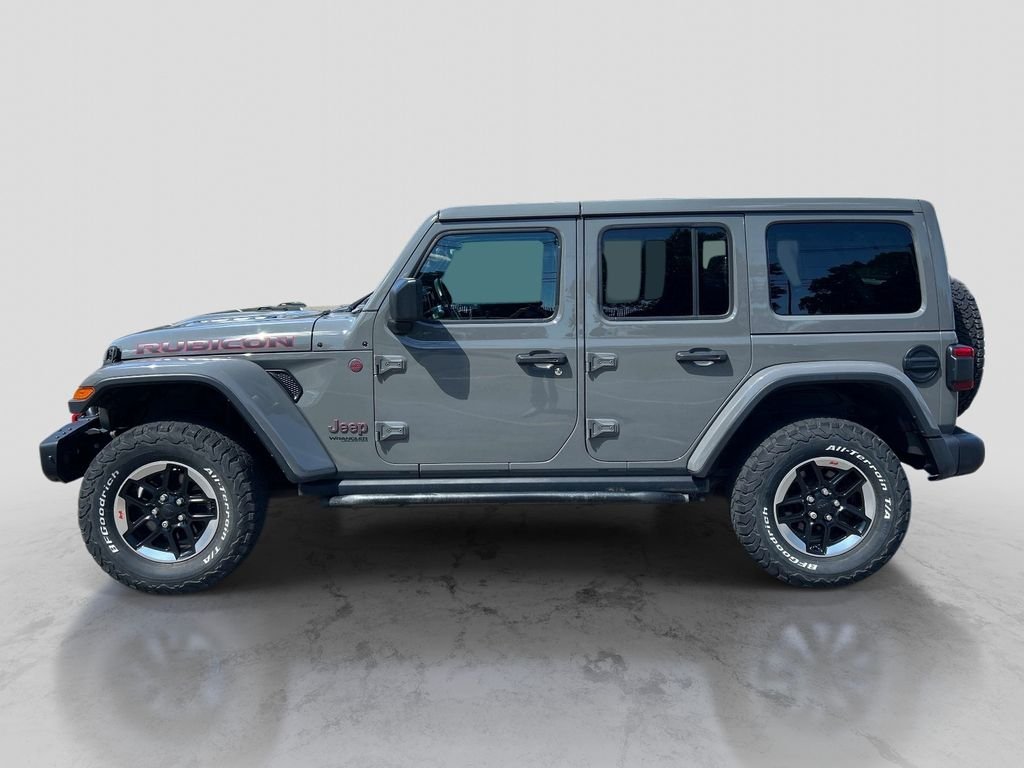 Used 2018 Gray Jeep Unlimited Rubicon image 2