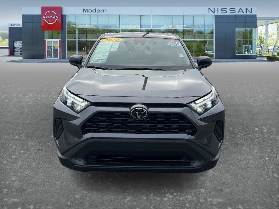 Used 2024 Magnetic Gray Metallic Toyota LE image 2