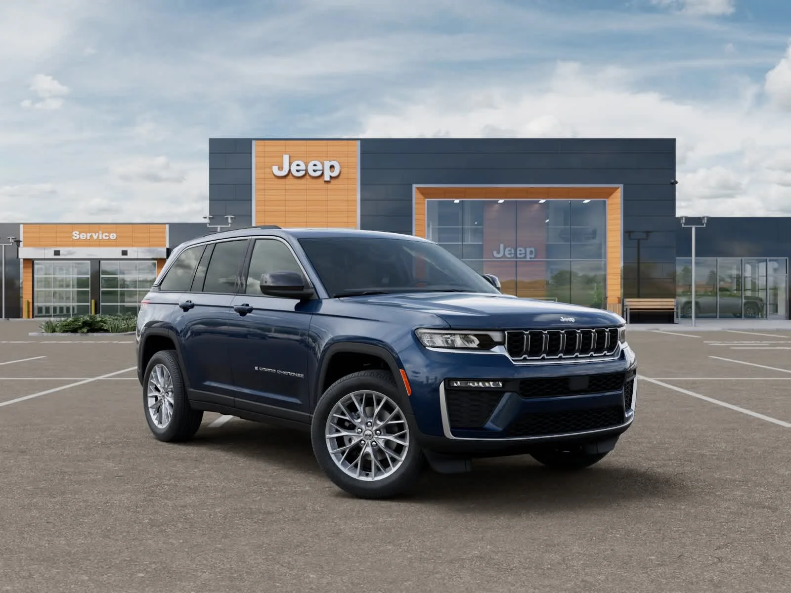 New 2027 Fathom Blue Pearlcoat Jeep Limited image 5