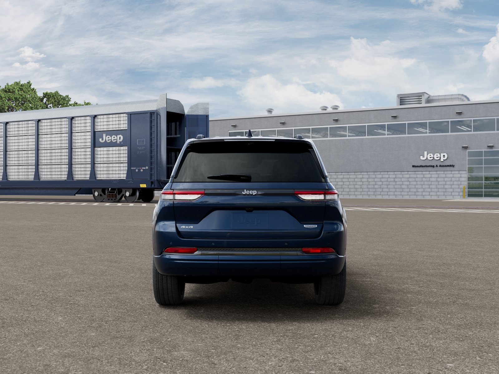 New 2026 Fathom Blue Pearlcoat Jeep Summit image 7