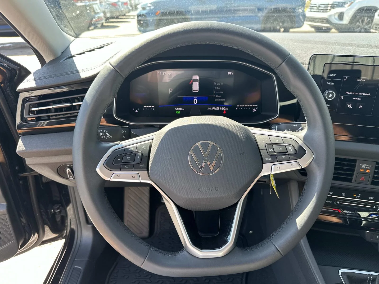 Used 2026 Deep Black Pearl Volkswagen S image 15