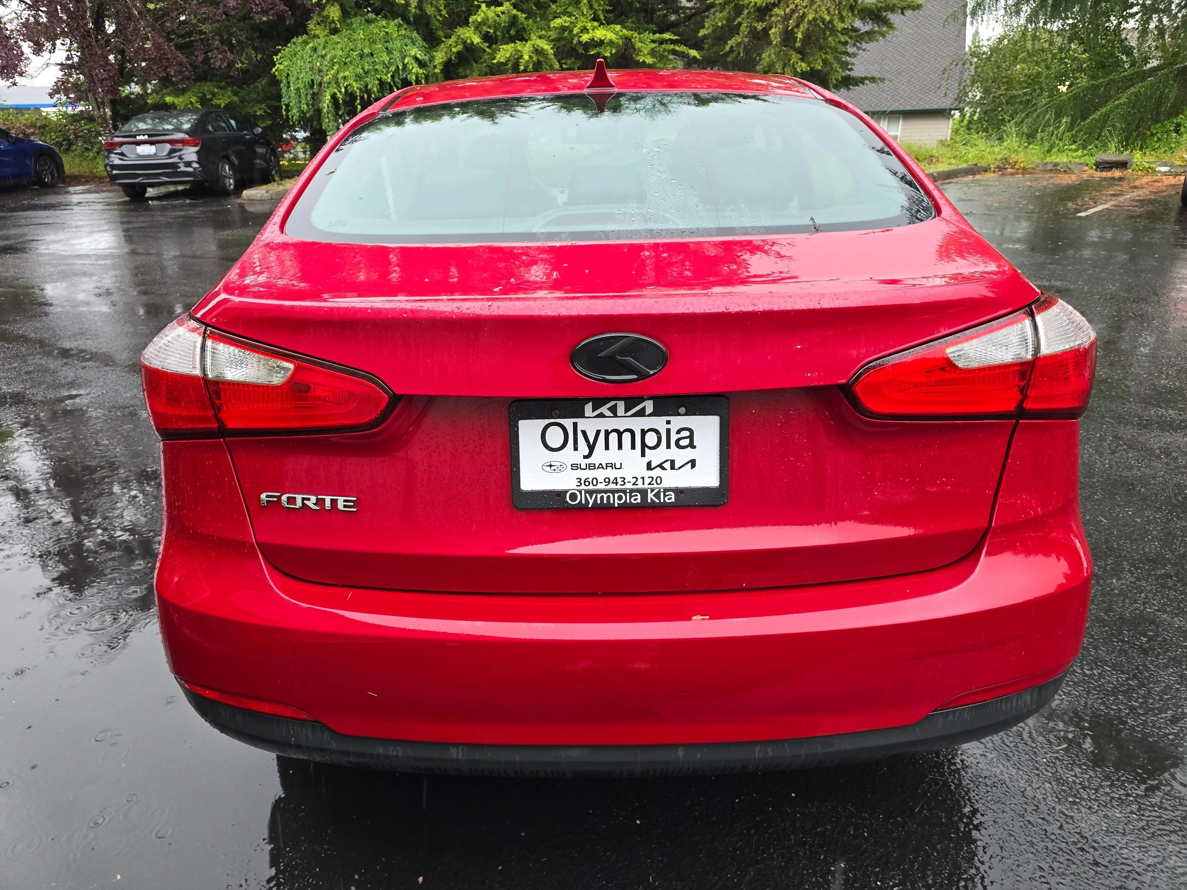 Used 2016 Crimson Red Metallic Kia LX image 5