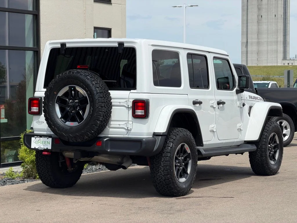 Used 2018 White Jeep Unlimited Rubicon image 5