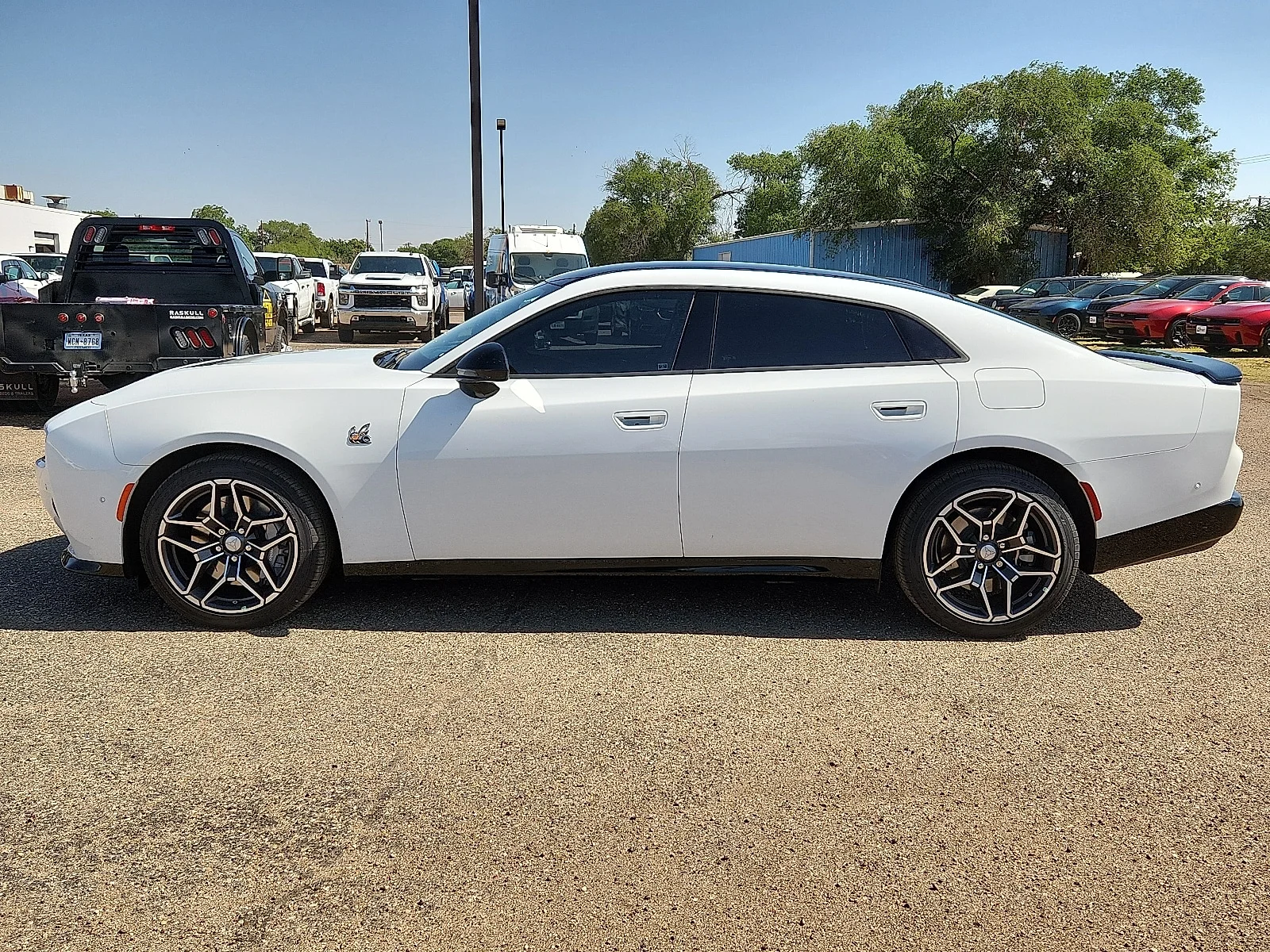 New 2026 White Dodge SCAT PACK 4-DOOR AWD image 2